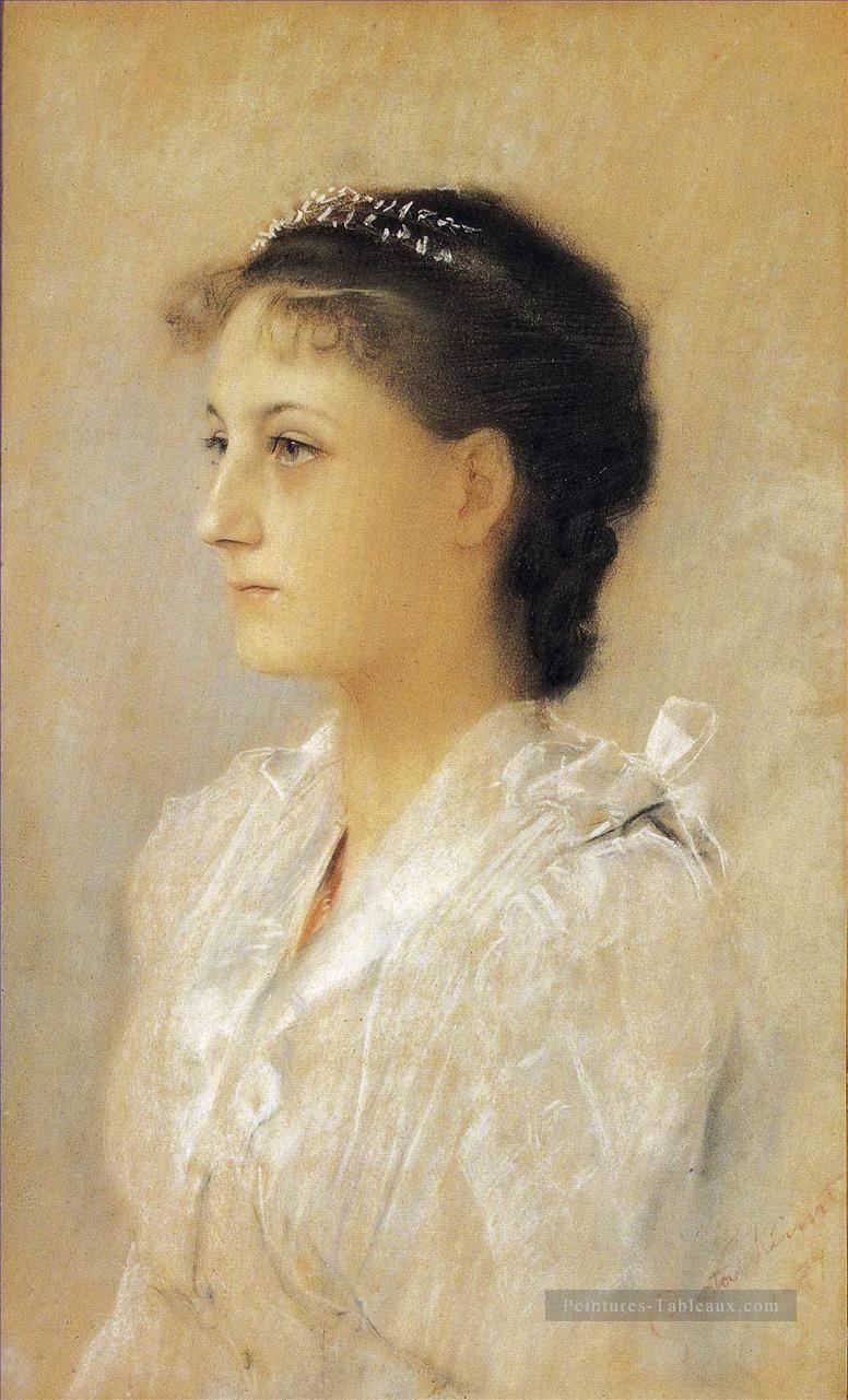 Emilie Floge 17 ans Gustav Klimt Peintures à l'huile